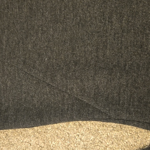 Zara Dark Gray Knit Dress Size XSmall To Small - Picture 3 of 4